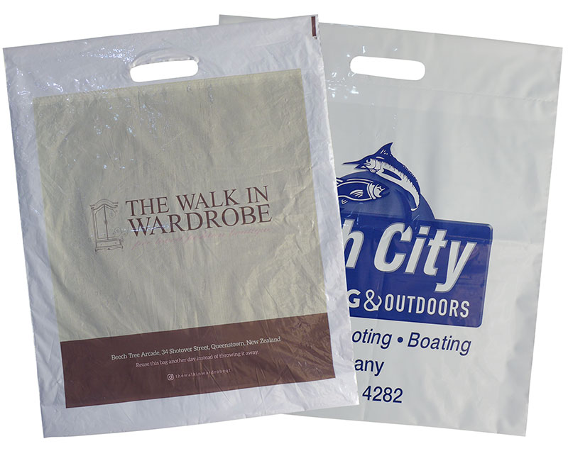 Biodegradable or Standard Plastic Bags Carried Away Bags
